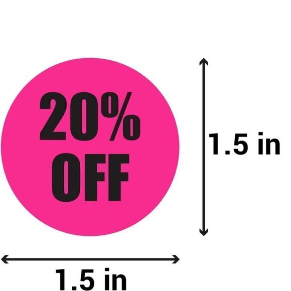 Adhesive stickers 100pcs    - Picture 3 of 4